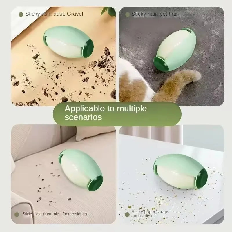 Reusable Washable Lint Roller - Effortlessly Remove Hair and Lint from Clothes, Pets, and Furniture